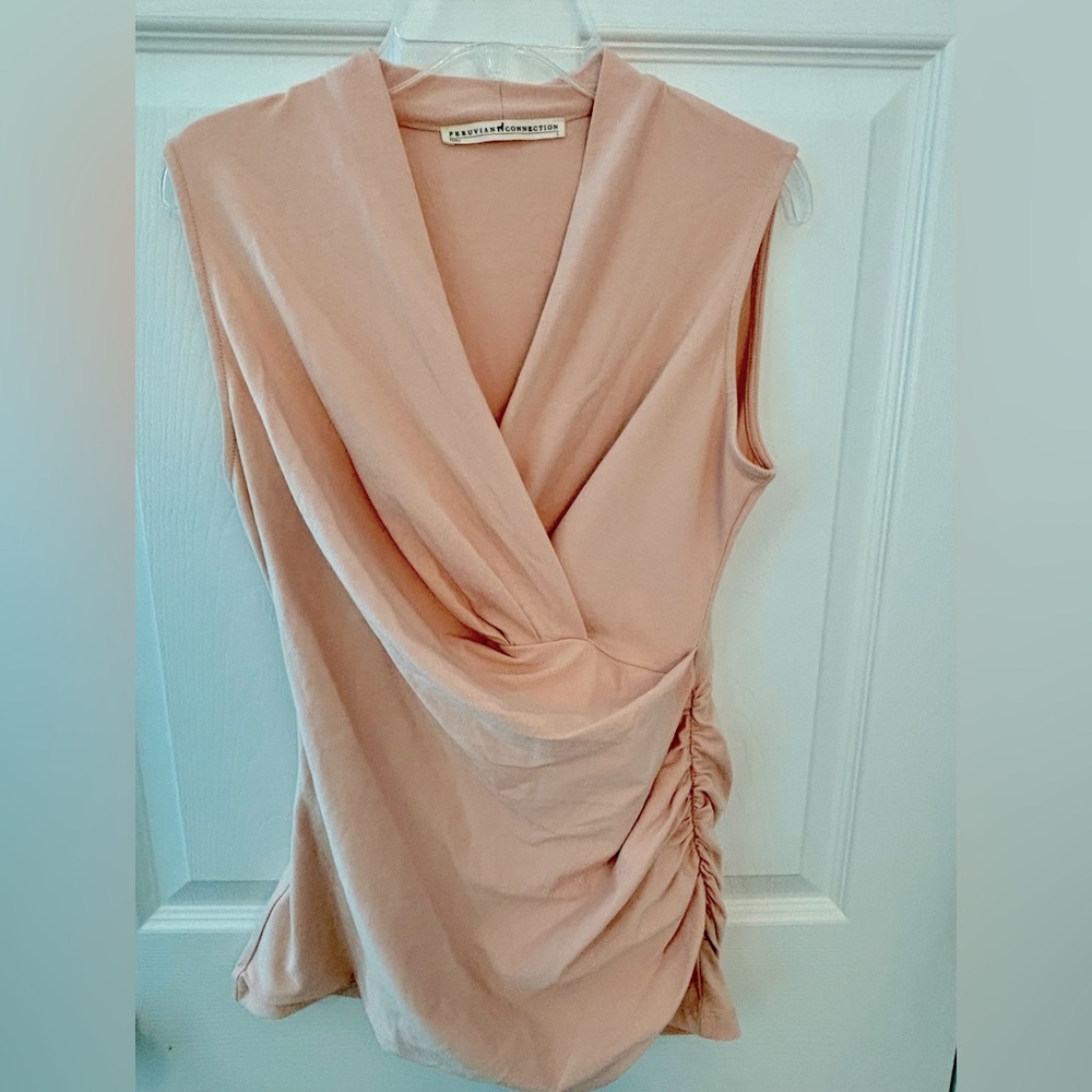 COPY - Peruvian Connection Sleeveless Cyprus Size S in Blush NWOT